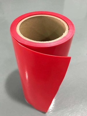 HDPE κόκκινου χρώματος HDPE ταινιών απελευθέρωσης η σιλικόνη έντυσε το σκάφος της γραμμής απελευθέρωσης για τις ταινίες αφρού