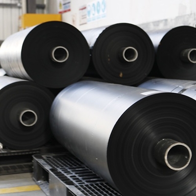 Τρία μαύρων HDPE 0.26mm 260um πλαστικών στρώματα ταινιών