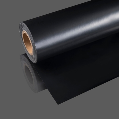 Μαύρη στρωμένη ταινία με πλάτος 100 mm-1100 mm και επιμήκυνση ≥ 200%
