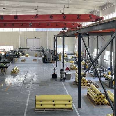 Ταινία περιτύλιξης HDPE κίτρινου χρώματος διαστάσεων 70um για συλλέκτη βαμβακιού CP770