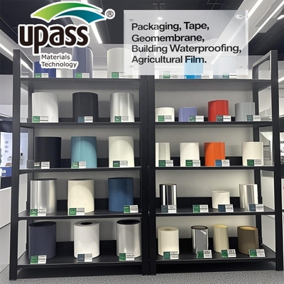 Αδιάβροχη μεμβράνη HDPE για στέγη και τοίχο, περιτύλιγμα σπιτιού, υπηρεσία κοπής κατά παραγγελία, υψηλή αντοχή και απόδοση επιμήκυνσης