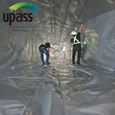 Πλαστικοποιημένο υλικό μηχανής Extra Thick 150 Micron PE Plastic Film Metalized Polyester VMPET Aluminum Moisture Proof