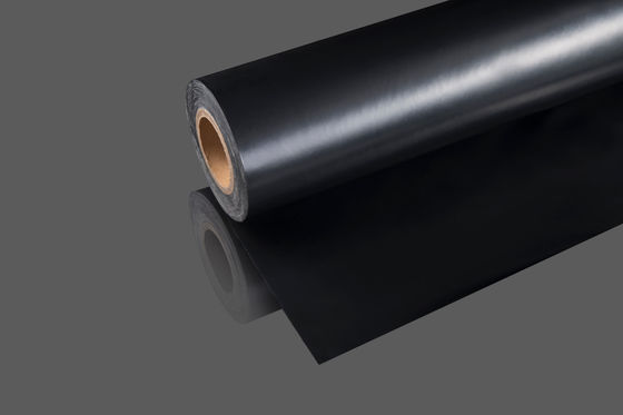 Μαύρη σταθερότητα 0.09mm 90 μικρού HDPE ρόλος ταινιών