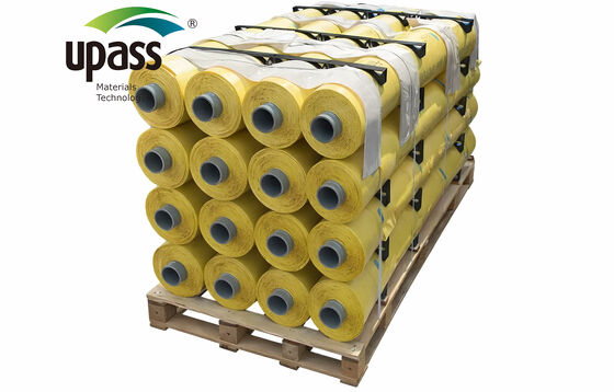 Πέντε στρώσεις HDPE ταινίας περιτύλιξης βαμβακιού με RFID